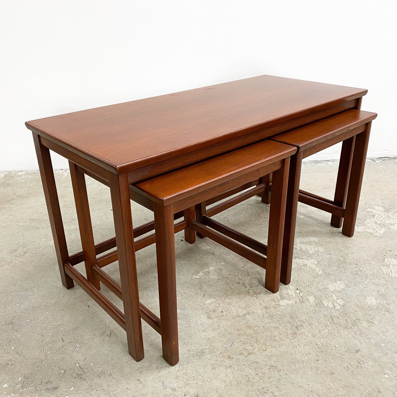 Parker Mid Century Nest Of Coffee Tables