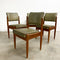 Set of Six Mid Century Retro Chiswell Teak Dining Chairs