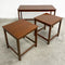 Mid Century Parker Nest Of 3 Tables
