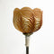 Stunning Art Deco 1940s Floor Lamp With Glass Top Table