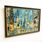Mid Century Abstract Original Oil Painting