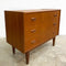 Mid Century Parker Compact Chest of Drawers Dresser