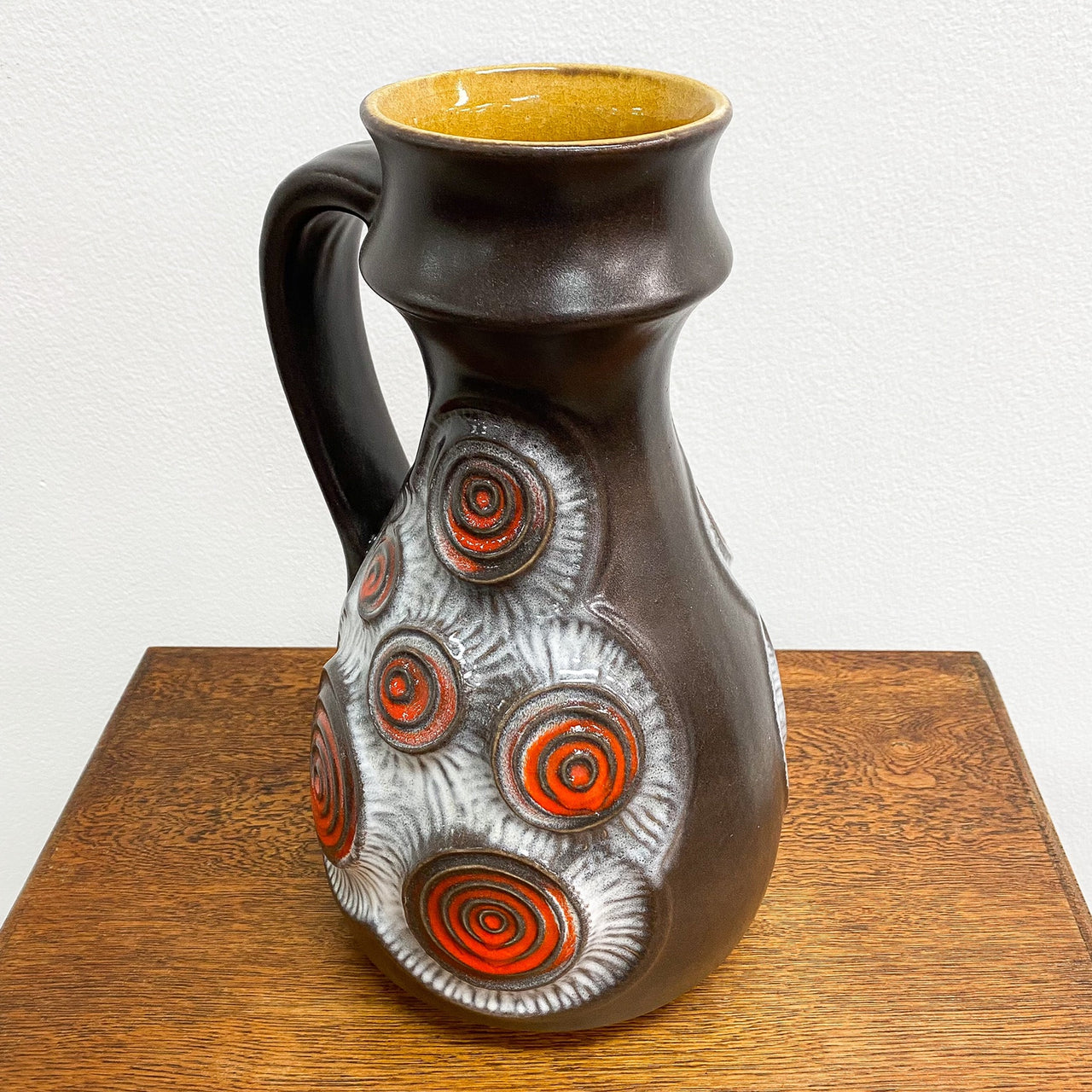 Mid Century West German Ceramic Vase Jug