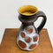 Mid Century West German Ceramic Vase Jug