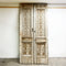 Pair Of Two Rustic Ornate Carved Doors