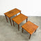 Mid Century Parker Nest Of 3 Tables