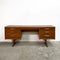 Restored Mid Century Teak Dresser Desk