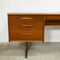 Restored Mid Century Teak Dresser Desk