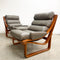 Tessa T4 Leather Mid Century Armchairs Priced Individually