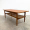 Mid Century Elite Rattan Shelf Coffee Table