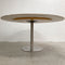 Round Carrara Marble Top Dining Table