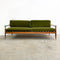 Parker Early 1960s Rattan Back Mid Century Restored Sofa
