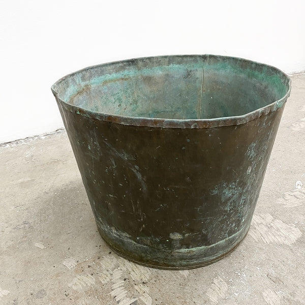 Large Vintage Copper Pot