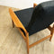 Fler 'Flermark' Mid Century Navy Blue Upholstered Armchair