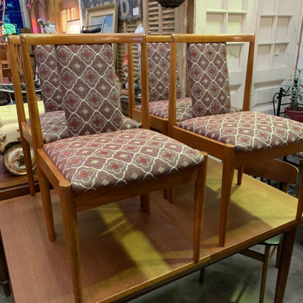 Set Four ‘T Back’ Parker Dining Chairs