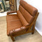 Vintage Gerald Easden Two setter Leather Sofa