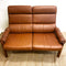 Vintage Gerald Easden Two setter Leather Sofa