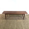 Restored Mid Century Blackwood Coffee Table