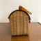 Vintage 1960's Italian Designer handbag Box Purse w/ Lucite Lid