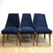 Set of Six Restored 1960's Paul Kafka Dining Chairs, New Upholstery
