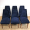 Set of Six Restored 1960's Paul Kafka Dining Chairs, New Upholstery
