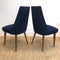 Set of Six Restored 1960's Paul Kafka Dining Chairs, New Upholstery