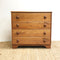 Mid Century 1950's Australian Myrtle Lowboy Chest of Drawers