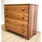 Mid Century 1950's Australian Myrtle Lowboy Chest of Drawers