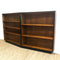 Set 2 1970's Mid Century Teak Book Shelves