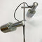 Mid Century 1970's Twin Beam Chrome Standard Lamp
