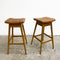 Genuine TH Brown Martelle Designer Bar Stools - Brand New