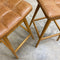 Genuine TH Brown Martelle Designer Bar Stools - Brand New
