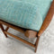 Restored and Upholstered Parker Mid Century Teak Armchair Lounge Chair