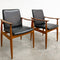 Parker Mid Century Ballarat Slab Carver Dining Chairs - Priced Individually