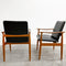 Parker Mid Century Ballarat Slab Carver Dining Chairs - Priced Individually