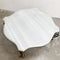 Vintage Wrought Iron & Marble Coffee Table