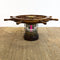 Vintage Ships Wheel and Lantern Coffee Table