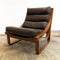 Tessa T4 Mid Century Leather Lounge Chairs