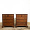 Pair of Vintage Cedar Drawer Chest Bedside Cabinets
