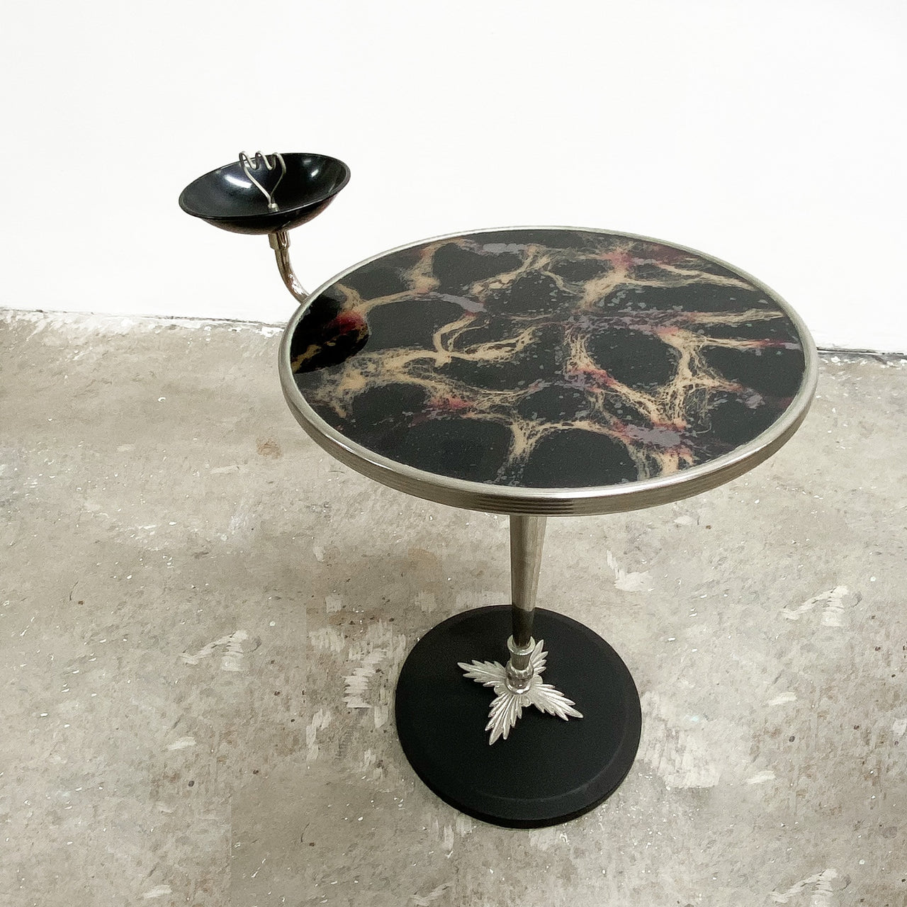 Art Deco Smokers Companion Side Table