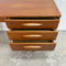 Restored Mid Century Teak Dresser Desk