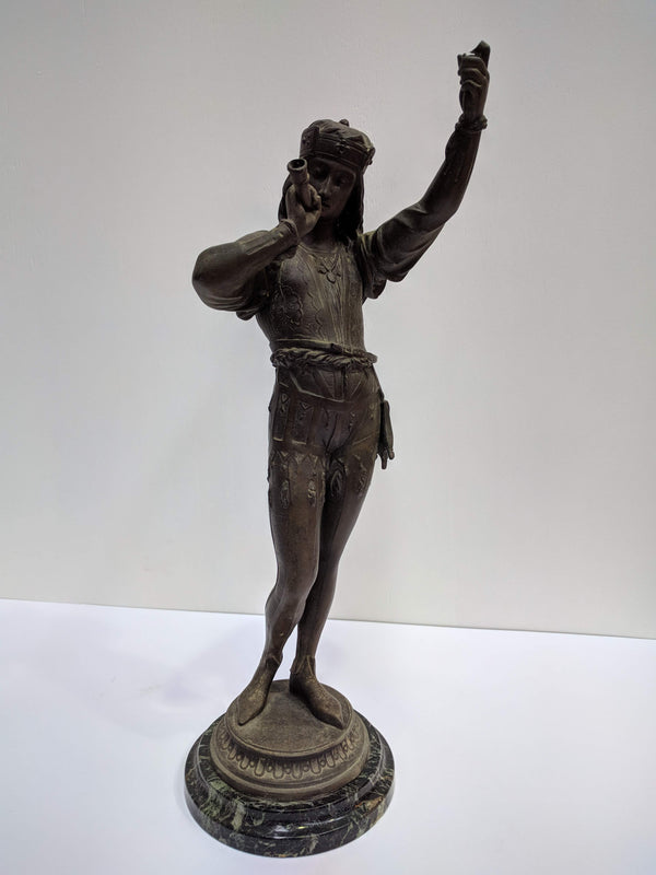 Antique French Spelter Figure The Design Ark