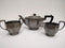 Three Piece Tudric Pewter Tea Set