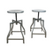 Pair of Vintage Modernist Industrial Stools