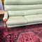 Vintage Tessa Executive Suite Fred Lowen Sage Green Leather Lounge