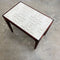Restored Mid Century Glass Side Table