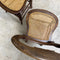 Set of Four 1890s Antique Rattan Caned Seat Dining Chairs