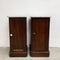 Pair of Antique Marble Top Bedside Cabinets c1880