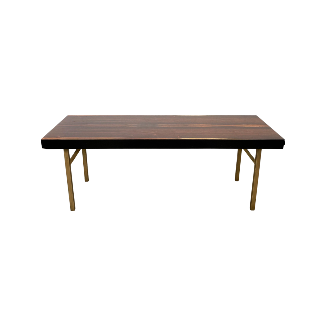 Mid Century Brazilian Rosewood Coffee Table