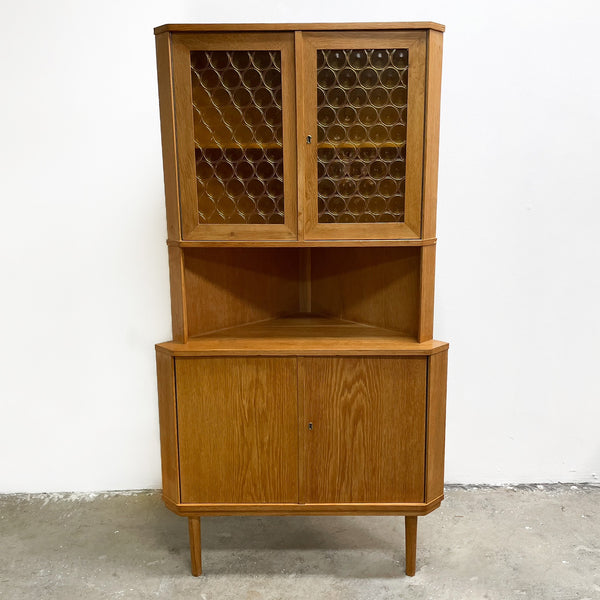 Mid Century Corner Corner Cabinet Made In Sweden